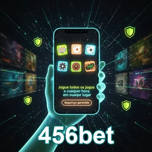Tela de jogo de slots acessada pelo app móvel da 456bet