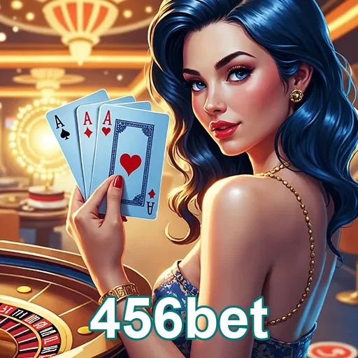 Imagem de um cassino no site 456bet, com jogos de azar e apostas, destacando a diversão e emoção de jogar online.